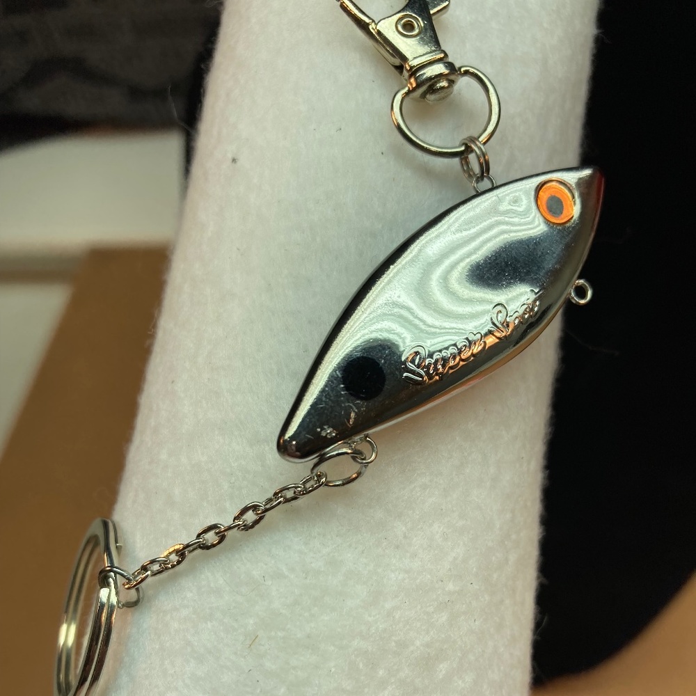 Fish lure keychain